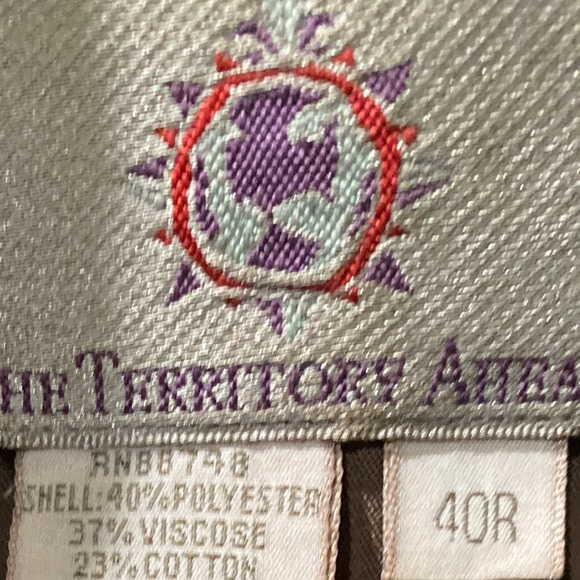 The Territory Ahead Oversized Brown Blazer - Picture 14 of 14